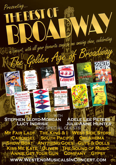 WEST END MUSICALS IN CONCERT AND THE BEST OF BROADWAY